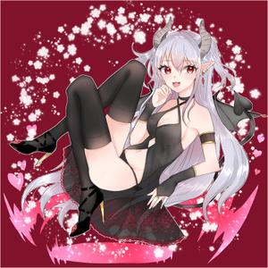 amze ()さんのゲームに登場するモンスターのイラスト(サキュバス少女)への提案