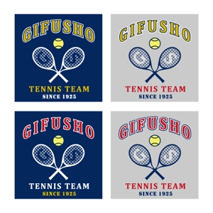 Nuts & Bolts ()さんのテニス部のチームウェア用ロゴへの提案