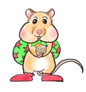 花  桃 ()さんの小動物のキャラクターのデザインへの提案