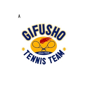 tablicさんのテニス部のチームウェア用ロゴへの提案