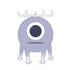 ぴこぴー/PIKOPi (minapi)さんの【ゲーム用】シュールなマスコットキャラクターデザインへの提案