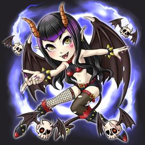 Eiji Saeki (Eiji_Saeki)さんのゲームに登場するモンスターのイラスト(サキュバス少女)への提案