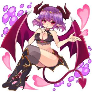 現在受け付けておりません (saikikomari)さんのゲームに登場するモンスターのイラスト(サキュバス少女)への提案