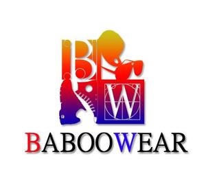 kou330 (kousukecertificate330)さんの「子供服のセレクトショップ「BABOO WEAR」のロゴ制作」のロゴ作成への提案