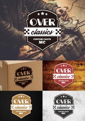 ilab (ilab1127)さんの【OVER classics】 というクラシックバイクビジネスに使うロゴデザインへの提案