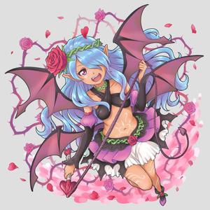 ちょりそー（仮） (chocop)さんのゲームに登場するモンスターのイラスト(サキュバス少女)への提案