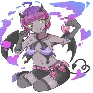 さんのゲームに登場するモンスターのイラスト(サキュバス少女)への提案
