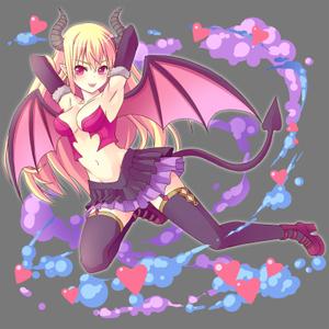 七瀬雄二 (y_nanase)さんのゲームに登場するモンスターのイラスト(サキュバス少女)への提案