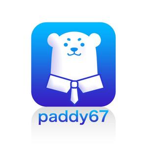 MK3102 (miki_mix)さんのオンラインパパ活アプリ「paddy67」のアプリアイコンへの提案