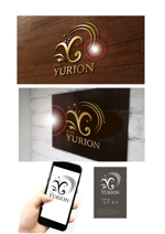 有限会社シゲマサ (NOdesign)さんの祇園高級クラブ「YURION」のロゴへの提案