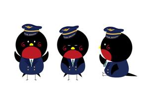 Minaho ()さんのヒコーキ・空港を連想させるゆるキャラ（動物）デザインをお願いします(^^)への提案