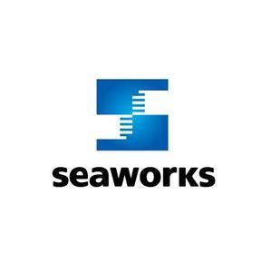 designroom happy ()さんの「seaworks」のロゴ作成への提案