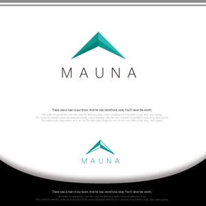 魔法スタジオ (mahou-phot)さんのメディカルサービス「株式会社MAUNA」のロゴへの提案