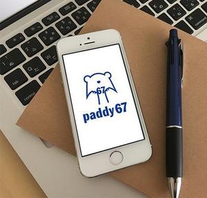 RDO@グラフィックデザイン (anpan_1221)さんのオンラインパパ活アプリ「paddy67」のアプリアイコンへの提案