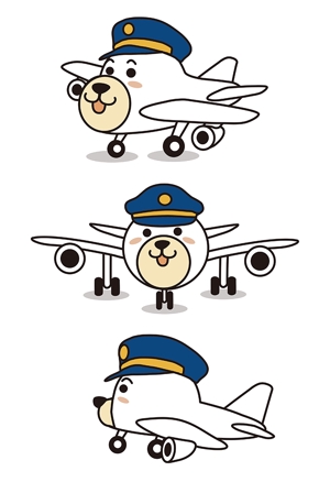 田中　威 (dd51)さんのヒコーキ・空港を連想させるゆるキャラ（動物）デザインをお願いします(^^)への提案