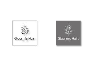 malisen-lab (malisen-lab)さんのGLAURM'sHAIR.もしくはGlaurm's Hair. のロゴへの提案