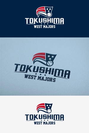 vbnvn,j cncvh (ryeayuste)さんの新設　中学硬式野球部　TOKUSHIMA WEST　MAJOR’S　の　ロゴへの提案