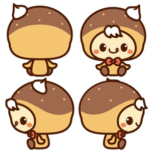 yumikuro8 (yumikuro8)さんのシュークリームのキャラクターデザインへの提案