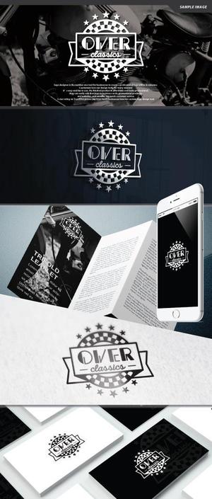 take5-design (take5-design)さんの【OVER classics】 というクラシックバイクビジネスに使うロゴデザインへの提案