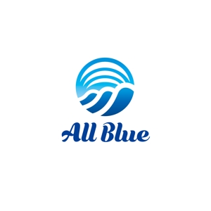 odo design (pekoodo)さんの会社ロゴ依頼「All Blue」(オールブルー)への提案