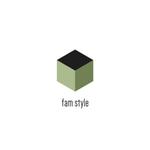 ヒロユキヨエ (OhnishiGraphic)さんの建設業「fam style  中塚建築」のロゴへの提案