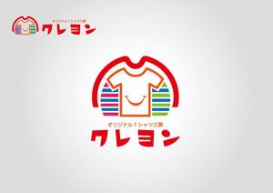 O-tani24 (sorachienakayoshi)さんのオリジナルTシャツ工房  「クレヨン」のロゴへの提案