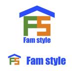 MacMagicianさんの建設業「fam style  中塚建築」のロゴへの提案