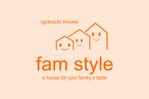 ＮＷデザイン (immdsrg)さんの建設業「fam style  中塚建築」のロゴへの提案