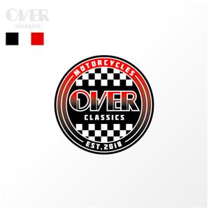 smstmhrさんの【OVER classics】 というクラシックバイクビジネスに使うロゴデザインへの提案