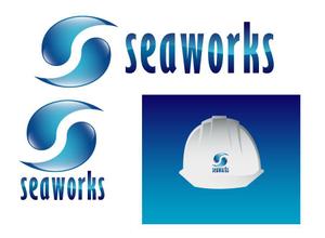 FISHERMAN (FISHERMAN)さんの「seaworks」のロゴ作成への提案
