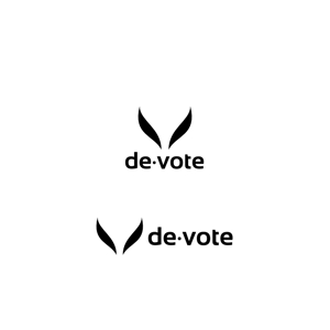 Yolozu (Yolozu)さんの建設業者 de・voteのロゴへの提案