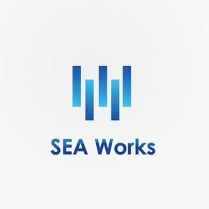 イエロウ (IERO-U)さんの「seaworks」のロゴ作成への提案