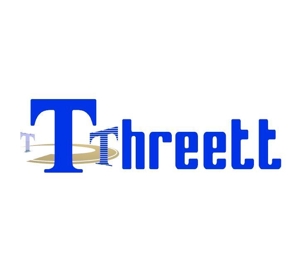 スペース (space-zr3)さんのthreett (スリット)『3つのT』のロゴへの提案