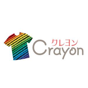 bamboo_kouichi ()さんのオリジナルTシャツ工房  「クレヨン」のロゴへの提案