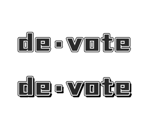ぽんぽん (haruka322)さんの建設業者 de・voteのロゴへの提案