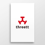 doremi (doremidesign)さんのthreett (スリット)『3つのT』のロゴへの提案