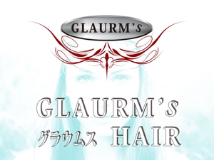 千田＠family (chidarts)さんのGLAURM'sHAIR.もしくはGlaurm's Hair. のロゴへの提案