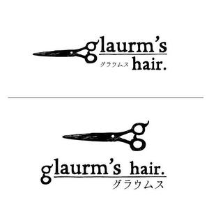 vis (vi-s)さんのGLAURM'sHAIR.もしくはGlaurm's Hair. のロゴへの提案