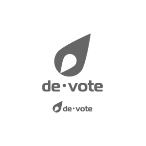 大小 (yumikayoo)さんの建設業者 de・voteのロゴへの提案