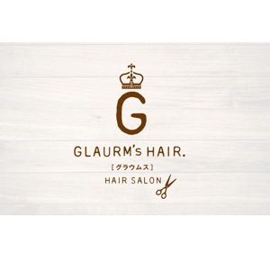 ROKKAKUDOさんのGLAURM'sHAIR.もしくはGlaurm's Hair. のロゴへの提案
