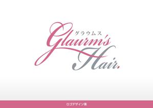 Cam_104 (Cam_104)さんのGLAURM'sHAIR.もしくはGlaurm's Hair. のロゴへの提案