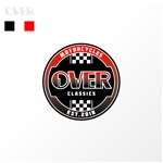 smstmhrさんの【OVER classics】 というクラシックバイクビジネスに使うロゴデザインへの提案