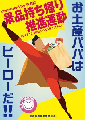 カミーユ・ワークス (naizan)さんの「景品持ち帰り運動」用ポスターのデザインへの提案