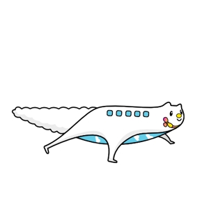 adachi (Ryuki5)さんのヒコーキ・空港を連想させるゆるキャラ（動物）デザインをお願いします(^^)への提案