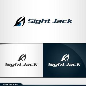 HANCOX (HANCOX)さんの店舗内のプロジェクターをジャックし広告配信できるサービス「Sight Jack」のロゴへの提案