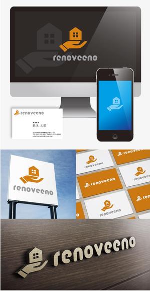 warancers (warancers)さんのリノベーション会社の「renoveeno」ロゴの作成への提案
