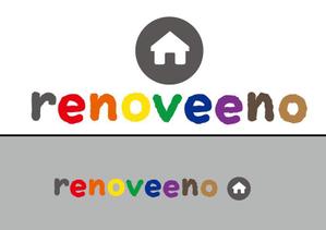 長門 (nakatosa)さんのリノベーション会社の「renoveeno」ロゴの作成への提案