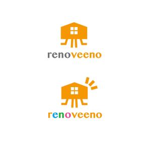 Hagemin (24tara)さんのリノベーション会社の「renoveeno」ロゴの作成への提案