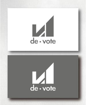 wisdesign (wisteriaqua)さんの建設業者 de・voteのロゴへの提案