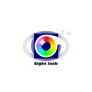 taguriano (YTOKU)さんの店舗内のプロジェクターをジャックし広告配信できるサービス「Sight Jack」のロゴへの提案